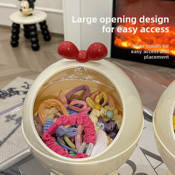 Κουτί αποθήκευσης αξεσουάρ μαλλιών — Υλικό PP, Χωρητικότητα 3L, Ιδανικό για φουρκέτες, λαστιχάκια και κορδέλες, Διαθέσιμη εκτύπωση λογότυπου