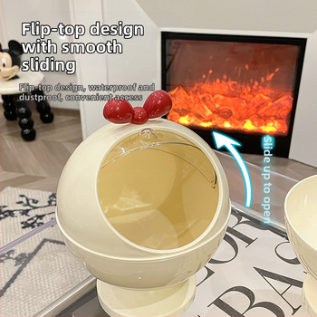 Κουτί αποθήκευσης αξεσουάρ μαλλιών — Υλικό PP, Χωρητικότητα 3L, Ιδανικό για φουρκέτες, λαστιχάκια και κορδέλες, Διαθέσιμη εκτύπωση λογότυπου