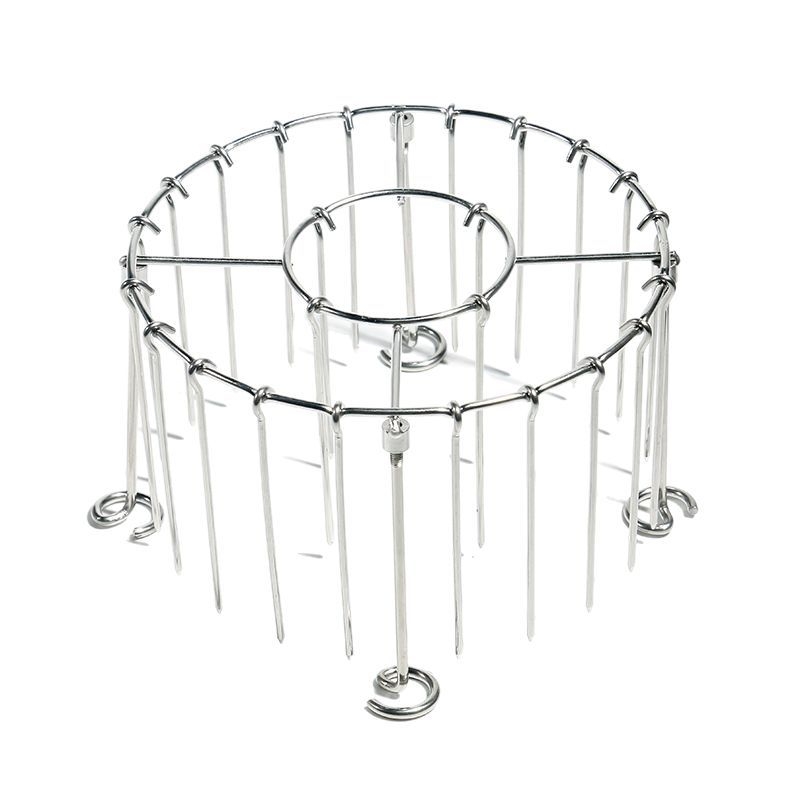 Vertikálny gril na špízy, 24 špízov z nehrdzavejúcej ocele 304, pre domácu potrebu, bez otáčania