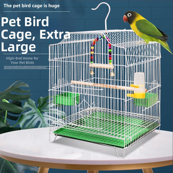 Μεταλλικό κλουβί πτηνών για παπαγάλους - οικιακή εκτροφή, μάρκα Powerful merchant