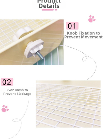 Ανεβασμένη τετράγωνη τουαλέτα για κουνέλια και ινδικά χοιρίδια, μεγάλο κουτί απορριμμάτων κατοικίδιων; Υλικό: Άλλο; Προέλευση: Άλλο; Εισαγόμενο: Όχι; Μάρκα: Άλλο