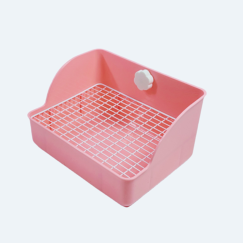 Felfelé emelt négyszögletes WC nyulak és guinea pig számára, nagy alomtálca háziállatok számára; Anyag: Egyéb; Eredet: Egyéb; Importált: Nem; Márka: Egyéb