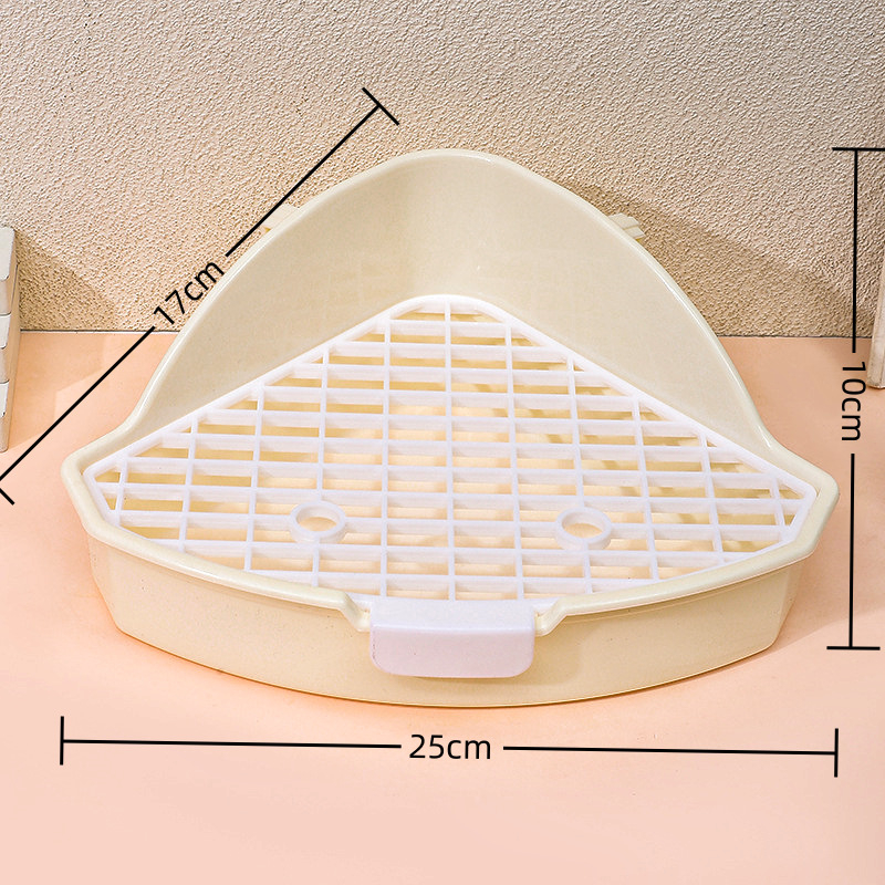 Felfelé emelt négyszögletes WC nyulak és guinea pig számára, nagy alomtálca háziállatok számára; Anyag: Egyéb; Eredet: Egyéb; Importált: Nem; Márka: Egyéb