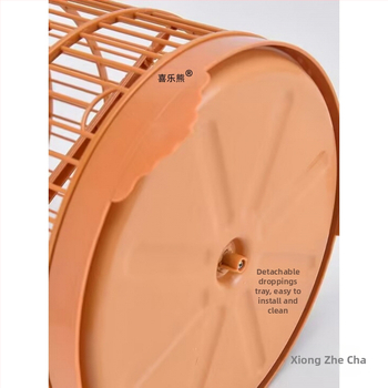 Κύκλικό κλουβί για πουλιά – ρετρό πολυτέλεια για τα πουλιά (Μάρκα Bear zhizhe; Υλικό: Άλλο; Προέλευση: Άλλο; Εισαγωγή: Όχι)