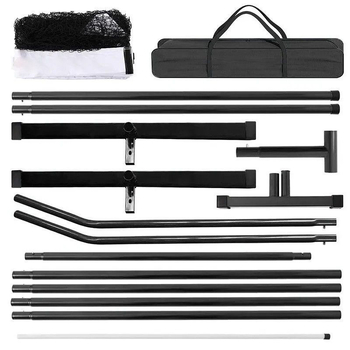 Φορητό δίχτυ τένις για εξωτερική εκπαίδευση εφήβων και παιδιών — Μάρκα Yujia; κατάλληλο για τένις σε τραπέζι, μπάντμιντον και άλλα αθλήματα με μπάλα