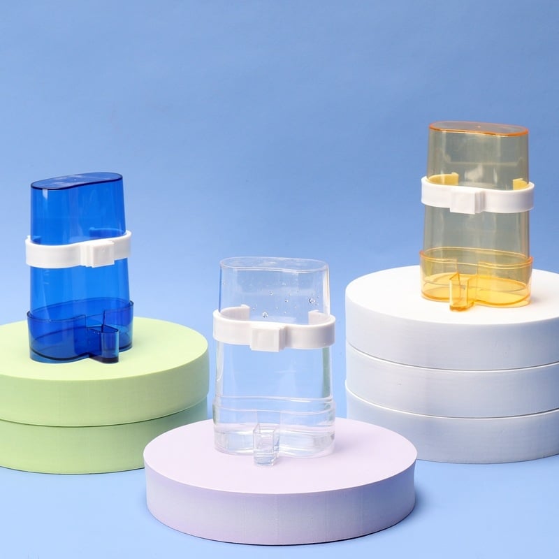 Автоматичен диспенсър за вода за птици и хранилка — пластмаса; марка Penta forest; за птици.