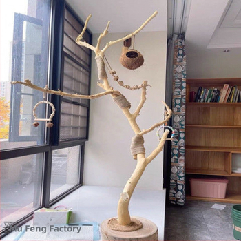 Клонки от естествени сухи дървета (Silver willow), неоцветени, за стена: форми на птичи кацалки, стенен закачалник и декоративни таванни клонки