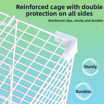 Κλουβί παπαγάλων σε στυλ βίλας, μεταλλική κατασκευή, μάρκα Running Around, κατάλληλο για πουλιά