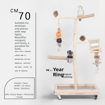 Στάντ Εκπαίδευσης Παπαγάλου Με Βάση στο Δάπεδο (Υλικό: Άλλο; Μάρκα: Άλλο; Κατάλληλο για: Άλλα πουλιά)