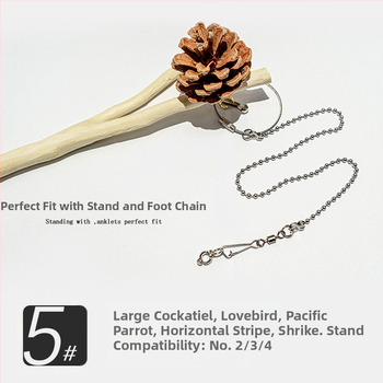 Στάντ Εκπαίδευσης Παπαγάλου Με Βάση στο Δάπεδο (Υλικό: Άλλο; Μάρκα: Άλλο; Κατάλληλο για: Άλλα πουλιά)