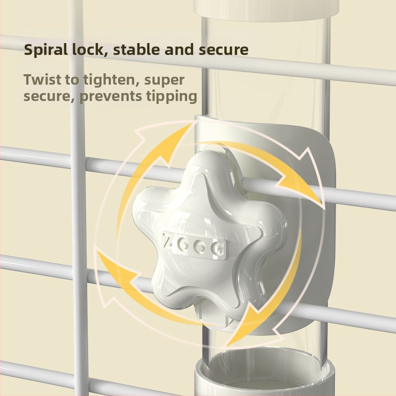 Птича автоматична поилка - пластмасова, марка Weibi, кутия 50 броя, подходяща за аквариум