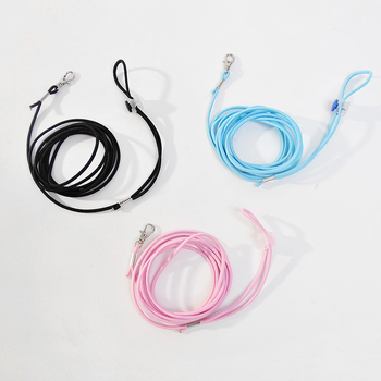 Υπερλεπτό σκοινί πτήσης για παπαγάλο με δακτυλίδι ποδιού — καουτσούκ σκοινί, μάρκα Han Han Le, για παπαγάλους και μικρά πουλιά