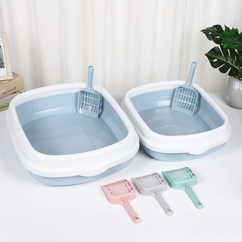 Κουτάλι για άμμο γάτας, ημι-κλειστός σχεδιασμός, αντιδιασπορά, αποσυναρμολογείται και πλένεται, PP