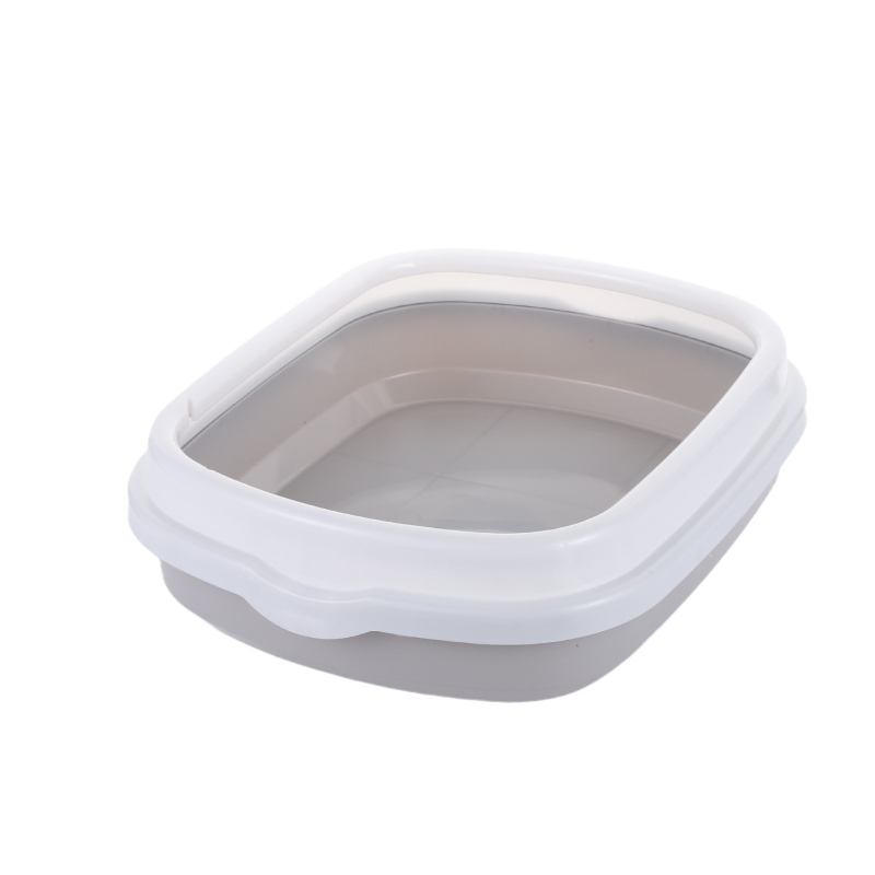 Lopatica za mačji pijesak, poluzatvoren dizajn, spriječava prskanje, odvojiva i periva, PP