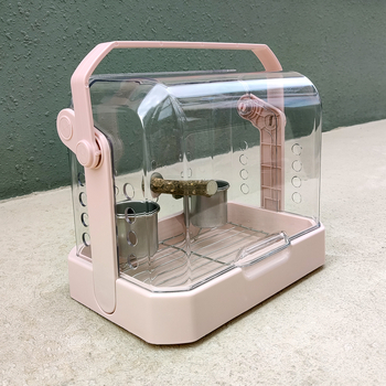 Φορητό κλουβί πτηνών για εξορμήσεις, πλαστικό, μάρκα DIY, για πτηνά