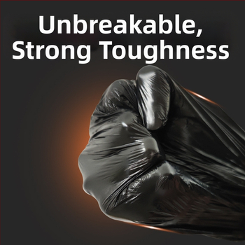 Σακούλες απορριμμάτων από PE, παχυνμένες, με επίπεδο άνοιγμα, μίας χρήσης, 100 τεμάχια, για οικιακή χρήση