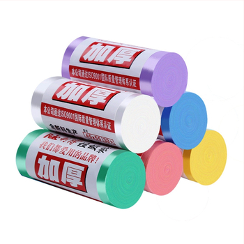 Σακούλες απορριμμάτων από PE, παχυνμένες, με επίπεδο άνοιγμα, μίας χρήσης, 100 τεμάχια, για οικιακή χρήση