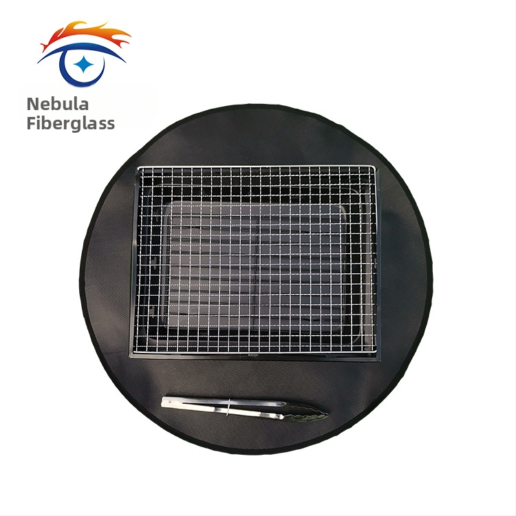 Yundu ugunsdrošības sega grilam - stikla šķiedras audums, augsta temperatūra, modelis FGT, aizsardzība grīdai un zālājam