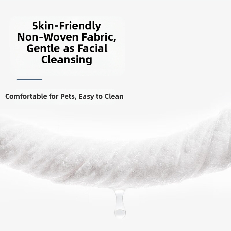 Duolai ammon Салфетки за домашни любимци за котки и кучета — грижа за очите и ушите, нетъкан плат, почистване, универсално използване