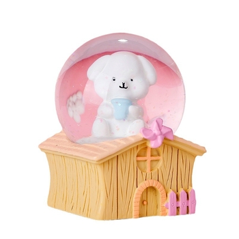 Λαμπερή διακοσμητική σφαίρα από ρητίνη – στυλ κινουμένων σχεδίων, ιδέα δώρου, προσωπικό ενθύμιο