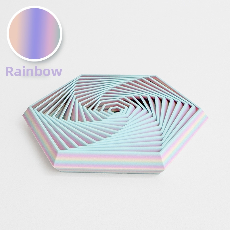 Драконоподобен орнамент за облекчаване на стреса, PLA материал, леене, стил модерно изкуство.