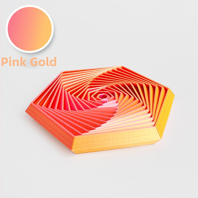 Драконоподобен орнамент за облекчаване на стреса, PLA материал, леене, стил модерно изкуство.