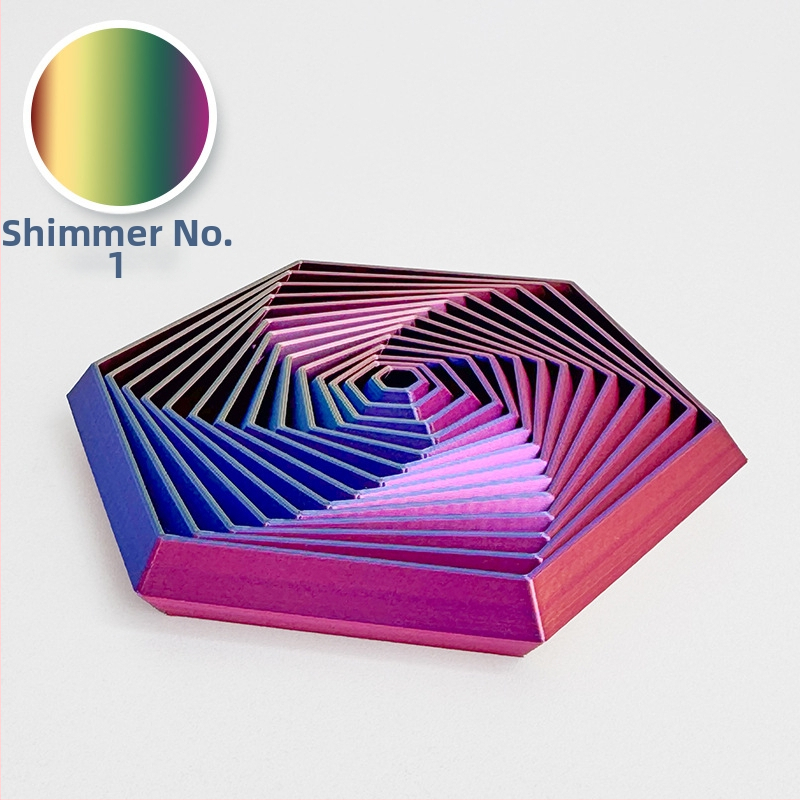 Драконоподобен орнамент за облекчаване на стреса, PLA материал, леене, стил модерно изкуство.