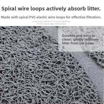 Μάτ για άμμο γάτας – Υλικό: PVE; Κατηγορία: Μάτ για άμμο γάτας; Για γάτες