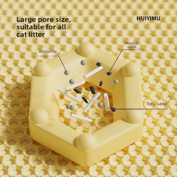 Μάτ για άμμο γάτας – EVA υλικό, αντιδιασπορά άμμου, έλεγχος διασποράς, για γάτες