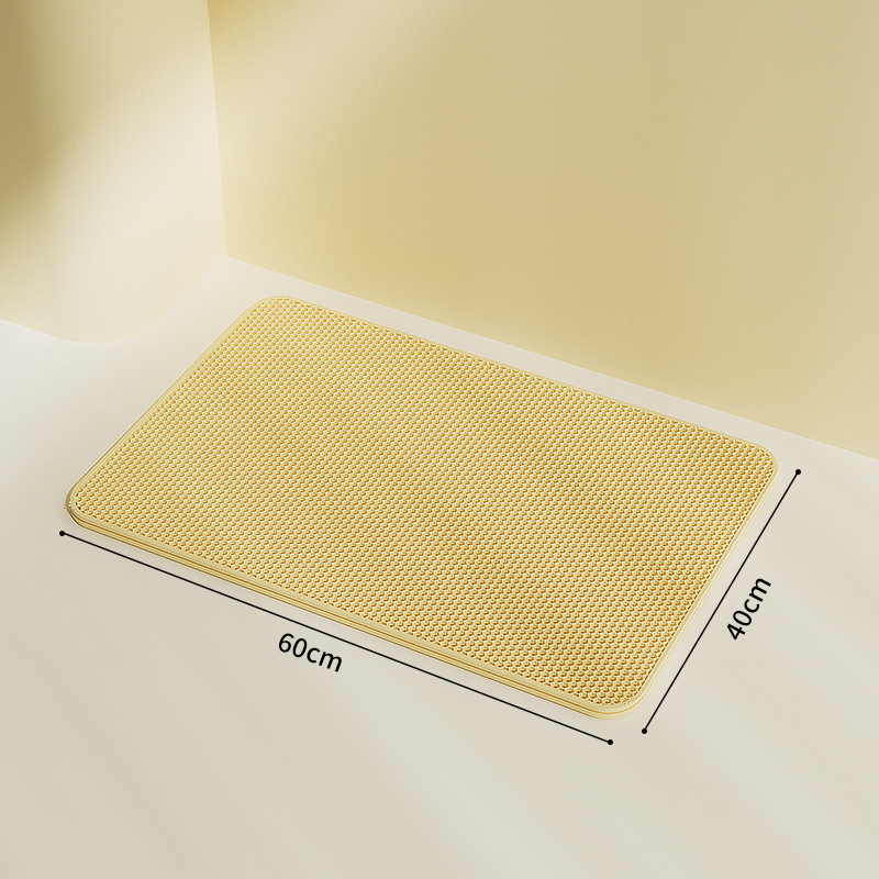 Μάτ για άμμο γάτας – EVA υλικό, αντιδιασπορά άμμου, έλεγχος διασποράς, για γάτες