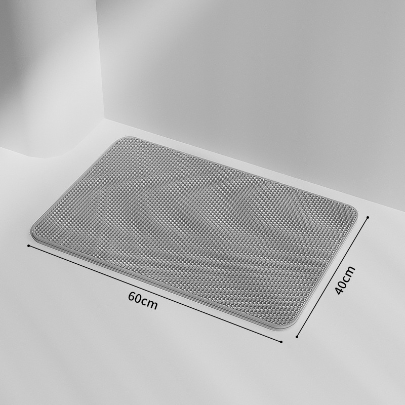 Μάτ για άμμο γάτας – EVA υλικό, αντιδιασπορά άμμου, έλεγχος διασποράς, για γάτες