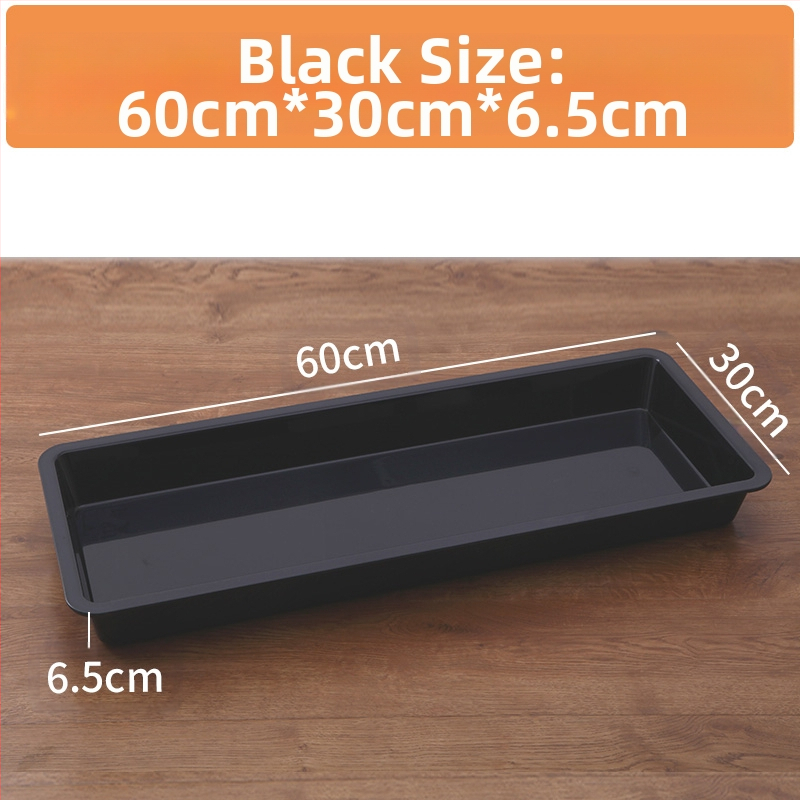 Stačiakampė plastikinė lėkštė mėsai ir delikatesams, kinų stilius