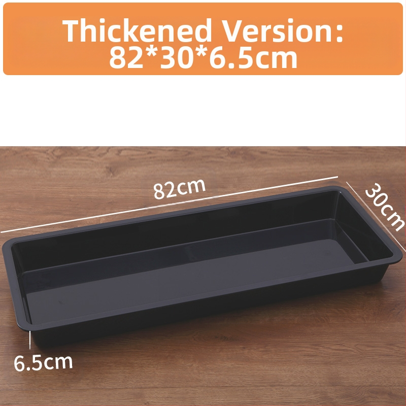 Stačiakampė plastikinė lėkštė mėsai ir delikatesams, kinų stilius