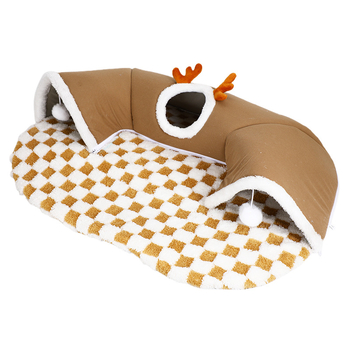 Xinerchang Κατοικία Γάτας με Τούνελ — Shu Velvet, Κατοικία Γάτας, Καταφύγιο για Κατοικίδια, Τούνελ Παιχνιδιού Κρυφτού