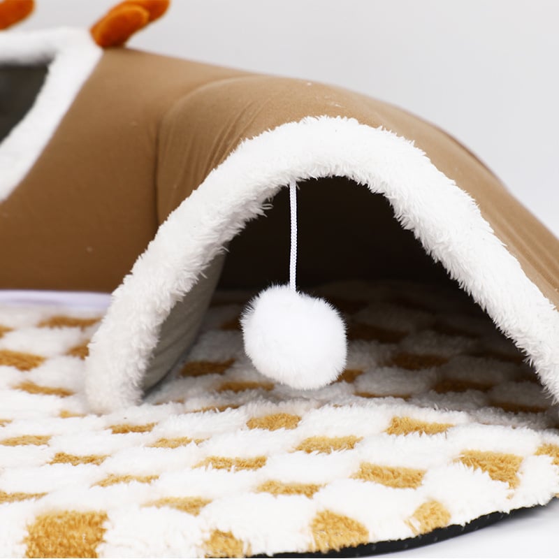 Xinerchang Κατοικία Γάτας με Τούνελ — Shu Velvet, Κατοικία Γάτας, Καταφύγιο για Κατοικίδια, Τούνελ Παιχνιδιού Κρυφτού