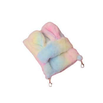 Χειμερινό βαμβακερό γούνινο σάκο ύπνου με επένδυση τεχνητής γούνας για μικρά ζώα