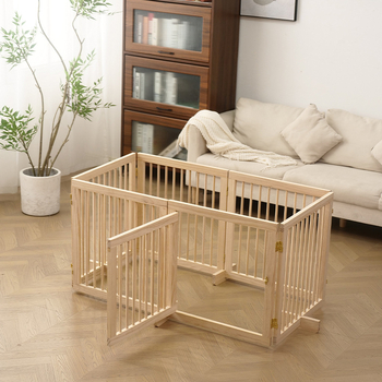 Ξύλινο φράγμα για κατοικίδια, επεκτειόμενο, χωρίς τρύπες, εσωτερικό φράγμα σκύλου, πτυσσόμενο διαχωριστικό μπαλκονιού (Υλικό: Ξύλο; Μάρκα: Άλλο; Δεν εισάγεται)