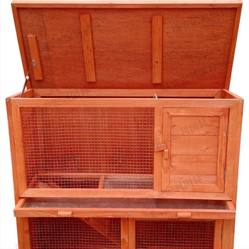 Дървена клетка за зайци, дом за домашни любимци и гнездо — марка: Друга