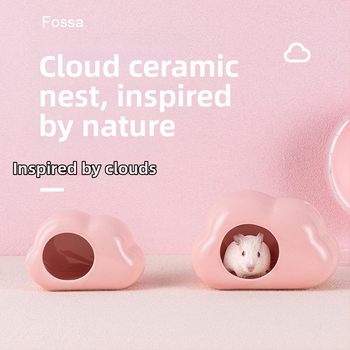 Keramikā ligzda hamsteram mākoņa formā – dzesēšana un karstuma novadīšana