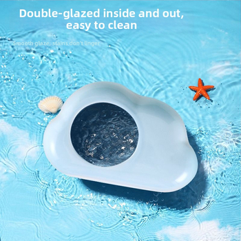 Κεραμική φωλιά για χάμστερ σε σχήμα συννεφιού – ψύξη, διάχυση θερμότητας και καταφύγιο