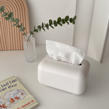Θήκη χαρτοπετσέτων με μηχανισμό ελατηρίου αποθήκευσης, βορειοευρωπαϊκό μινιμαλιστικό σχέδιο, χωρητικότητα 2L, κατάλληλη για σαλόνι, υπνοδωμάτιο και εστιατόριο