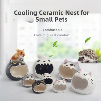 Keramikas hamstera ligzda vasaras dzesēšanai, nav importēta, piemērota hamsterim