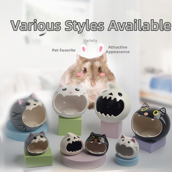 Κεραμική φωλιά για χάμστερ, καλοκαιρινή ψύξη, μη εισαγόμενο, κατάλληλη για χάμστερ