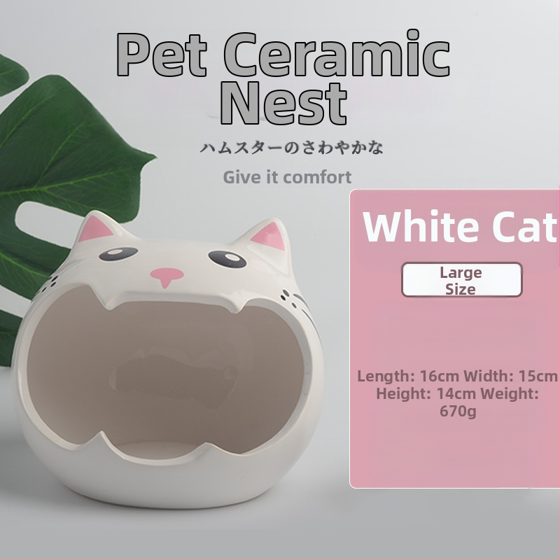 Keramikas hamstera ligzda vasaras dzesēšanai, nav importēta, piemērota hamsterim