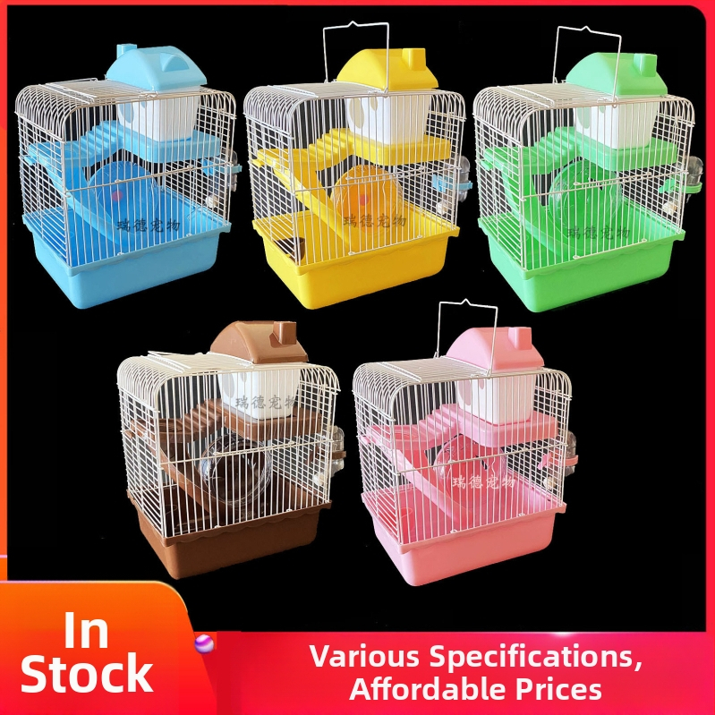 Hamsteru kaste pilī stilā – metāls, četrām sezonām, piemērots hamsterim – Chongbole