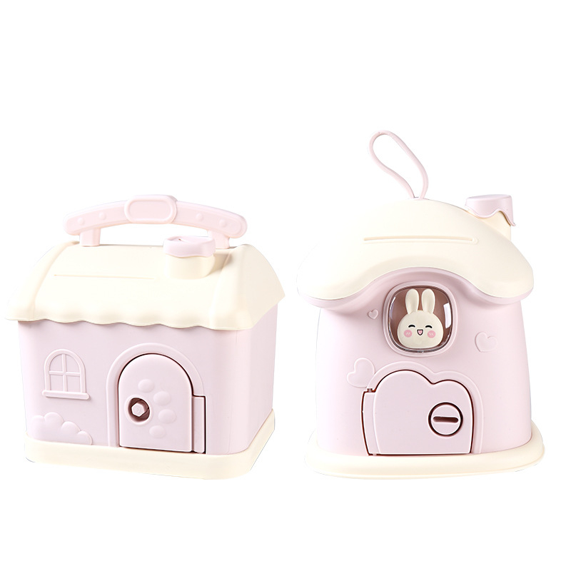 Meow Ear Карикатурна пластмасова детска касичка – блистерна опаковка