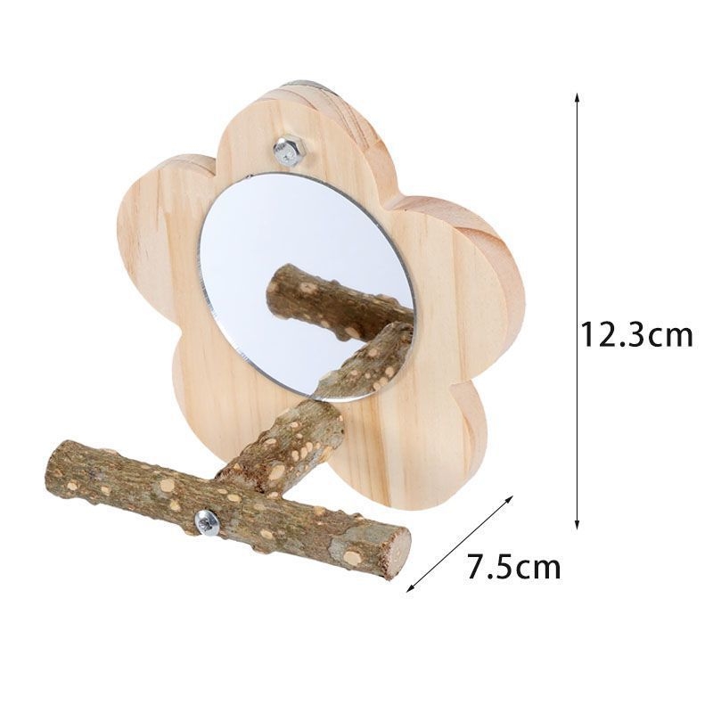 Madárketrec játék a saját szórakoztatásra és rágásra – műanyag tükrös játék Pro-pet, madarak számára, eredet Shandong