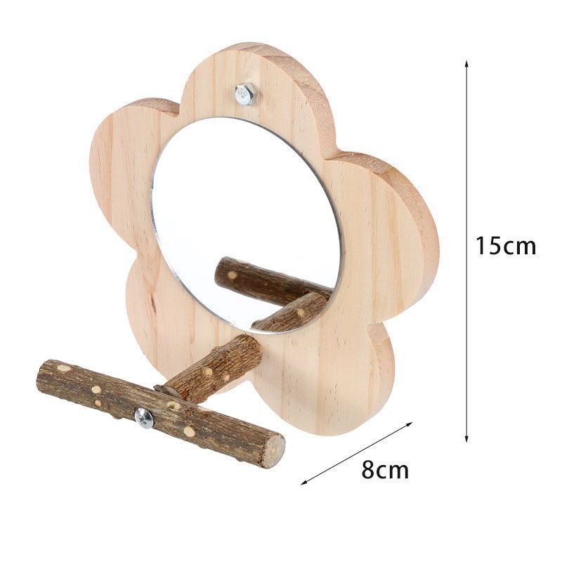 Madárketrec játék a saját szórakoztatásra és rágásra – műanyag tükrös játék Pro-pet, madarak számára, eredet Shandong