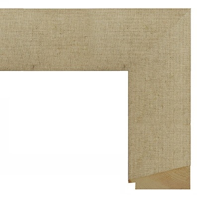 Триминг лента за фоторамки - масивно дърво, вътрешна рамка, повърхност с ръчни вдлъбвания, стил лайт лукс, без формалдехид