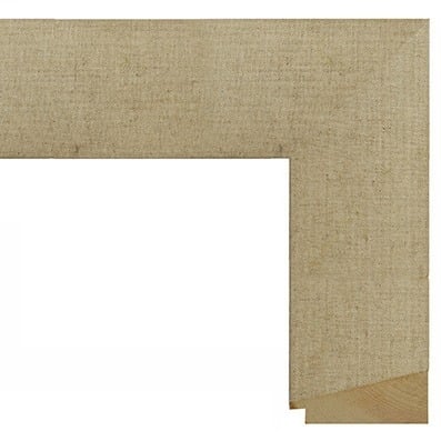 Триминг лента за фоторамки - масивно дърво, вътрешна рамка, повърхност с ръчни вдлъбвания, стил лайт лукс, без формалдехид